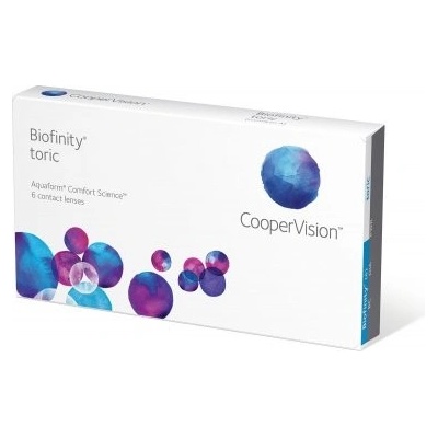 Cooper Vision Biofinity Toric 6 čoček