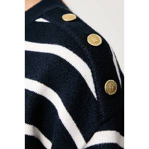 Tommy Hilfiger пуловер дамски от памук (WW0WW51584)