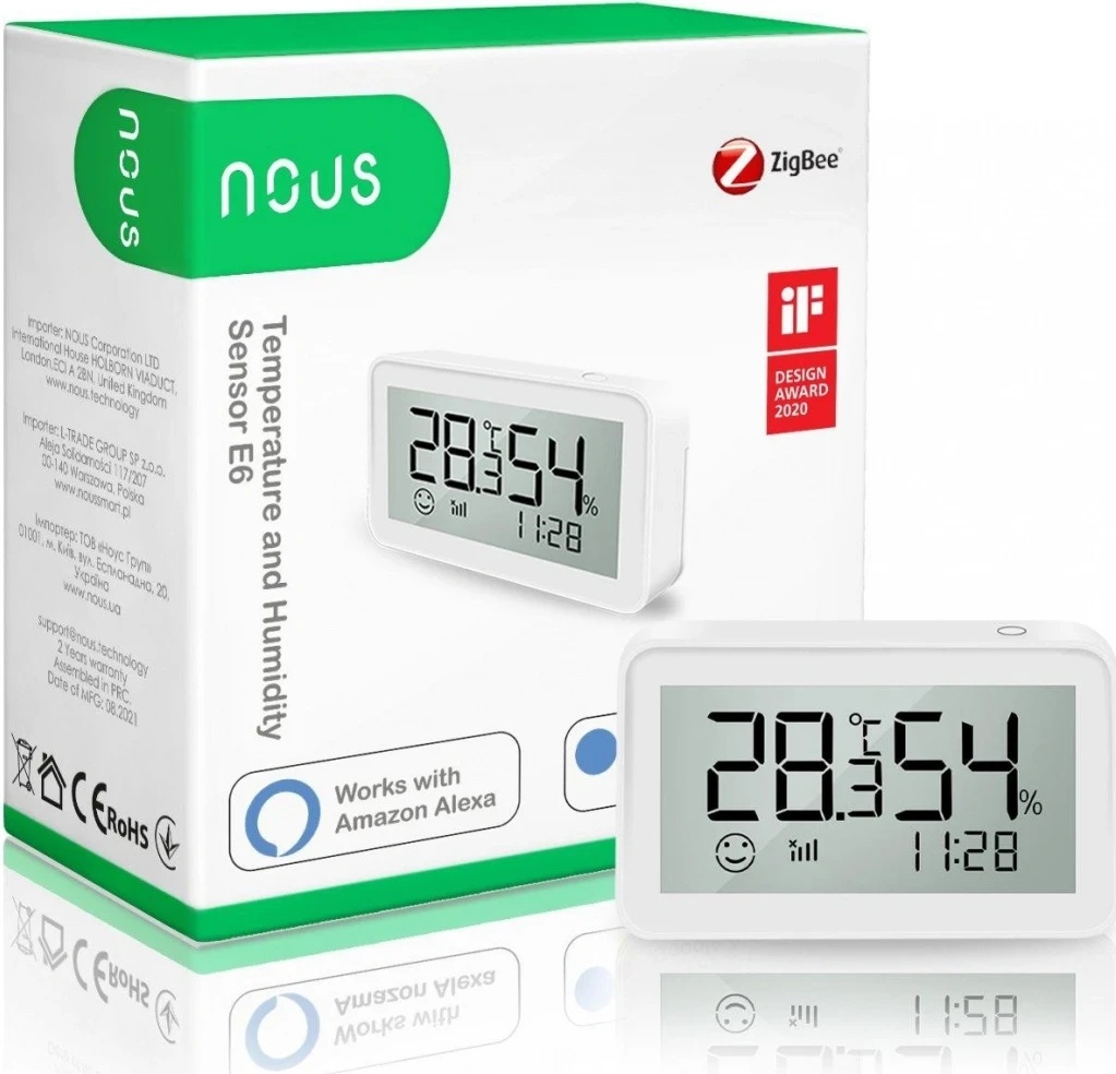 Tuya NOUS E6 ZigBee