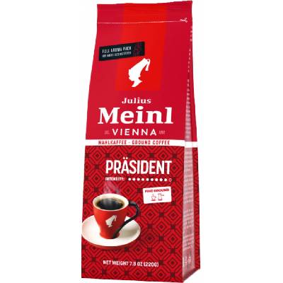 Julius Meinl Prasident Mahlkaffee mletá káva 220 g