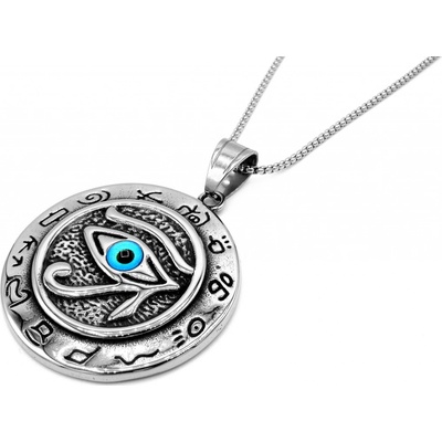 Steel Jewelry Řetízek s přívěskem boží oko NH231126