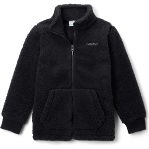 Columbia Детско поларено яке Columbia Kid's Rugged Ridge II Sherpa Full Zip Fleece jacket - Black - размер XL (703-7267-0116)