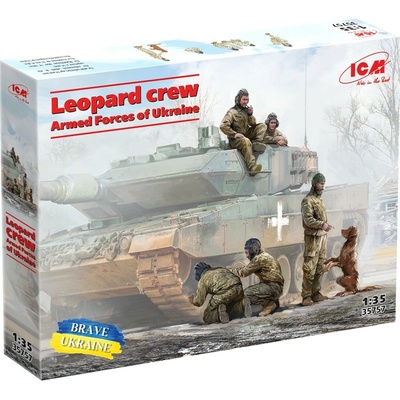 ICM Leopard crew of the Armed Forces of Ukraine 1:35