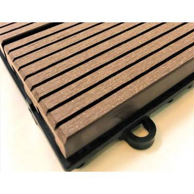 ДЕКИНГ ПЛОЧКА WPC GARDEN 30x30см КАФЕ (FR-DT08137)