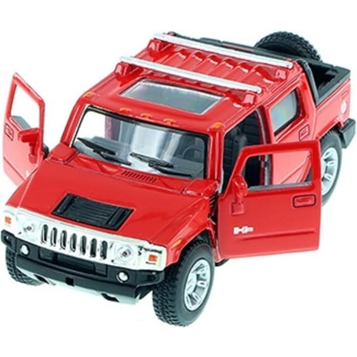 Kinsmart Метална количка Kinsmart - Hummer H2, 1: 36, червена (54033)