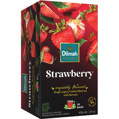 Dilmah čaj Čaj černý jahoda 40 g