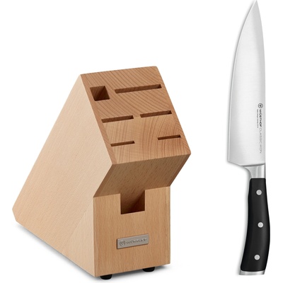 Wüsthof Kuchynský nôž kuchársky CLASSIC IKON 20 cm v stojane buk GG659