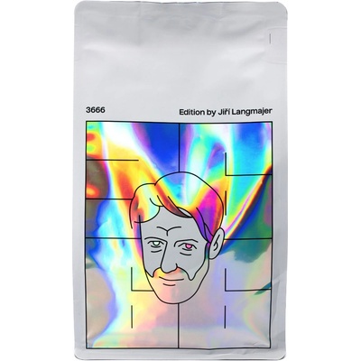 3666 by Jiří Langmajer Coffee by Arabica Robusta blend mletá 0,5 kg