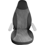 Carmart Тапицерия Petex за Camper - за 1 седалка - Черно-сив цвят