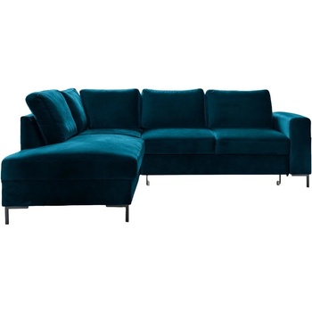 Miuform Тюркоаз кадифен разтегателен ъглов диван (ляв ъгъл) Lofty Lilly - Miuform (832KRO4)
