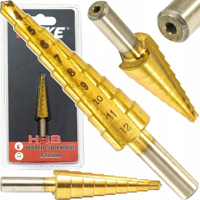 Vrták stupňovitý 4-12 MM, Verke V05055