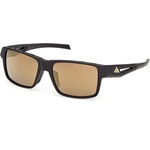 Adidas Мъжки очила Adidas eyewear Kleon Mirror S3 Running glasses - Matte Black / Brown Mirror - размер One Size (205-7214-0211)