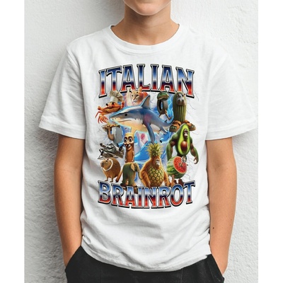 Fajntričko Kids tričko Italian Brainrot