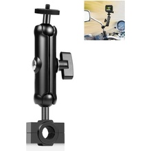 PULUZ Pevný držák na zrcátko motocyklu pro GoPro a další akční kamery PU703B