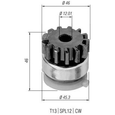 Pastorok, štartér MAGNETI MARELLI 940113020294