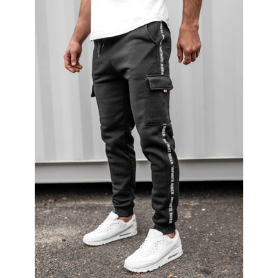 Bolf pánské jogger teplákové kapsáčé JX8715B Černé