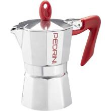 Pedrini Kaffettiera Brillant červená 3 p