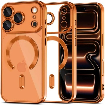 Tech-Protect Кейс Tech-Protect MagFlex MagSafe за iPhone 17 Pro - прозрачен оранжев (5906302334612)