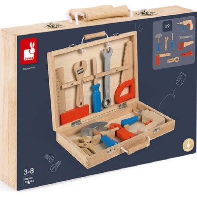 Janod Детски куфар с инструменти Janod Brico Kids (J06481)