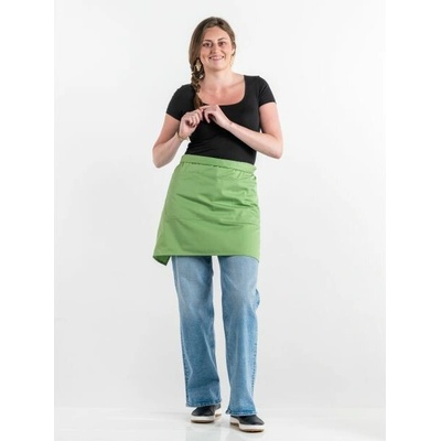 Chaud Devant Kuchařská zástěra 3-Pockets Matcha Green