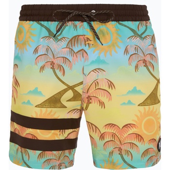 Hurley Мъжки къси панталони Hurley Phantom Eco Block Party Volley 17" с ананас