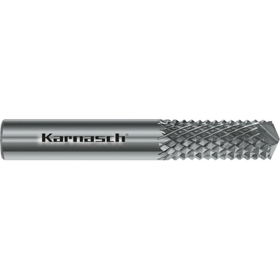 116004027 | Tvrdokovová rotační fréza s úhlem vrtání 135° pro GFK, CFK 10,0x25x10-75 mm