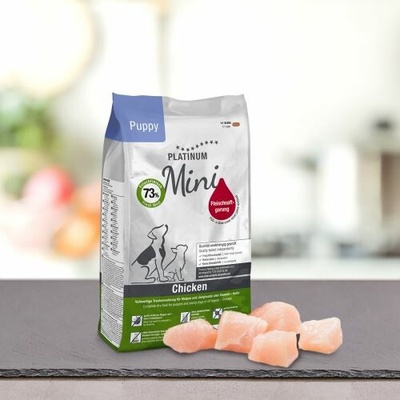 Platinum Mini Puppy Chicken 3 x 0,9 kg