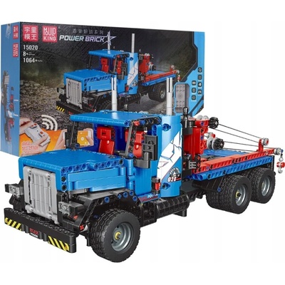 Mould King Kamión Ťažký ťahač 1064ks RC modrý
