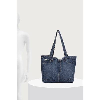Guess Jeans платнена чанта мъжка от деним (M6YZ42.D2278)