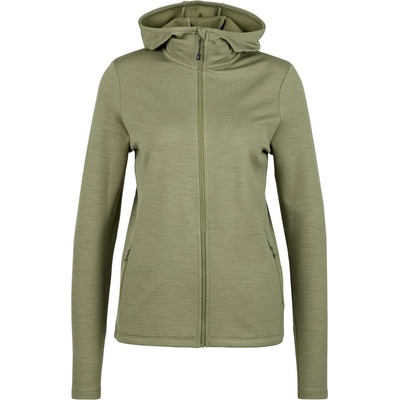 Heber Peak Дамско вълнено яке Heber Peak Women's Merino210 EvergreenHe. Zip Hoody Zip-up hoodie - Lucky Green - размер XXL (105-6904-0516)