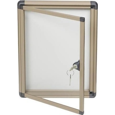 Alcor Beige magnetická vitrína jednokřídlá 1 x A4