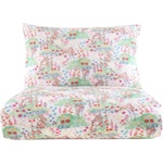 Belle & Boo Двойно 3 части памучно детско спално бельо 200x200 cm Meadow Bunnies - Belle & Boo (BD/61239/R/DQS/BL)