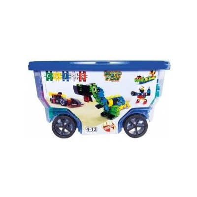 Clics Toys Конструктор Clics Rollerbox, 377 части, Многоцветен