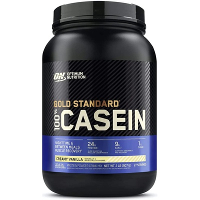 Optimum Nutrition Gold Standard 100% Casein, бисквити и сметана, 907 g, Optimum Nutrition