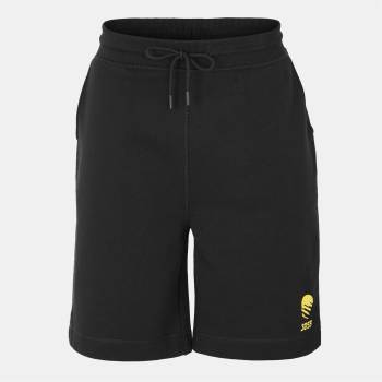 HUGO BOSS Панталони Boss Men's Seretrobike Closed Hem Fleece Trousers - Black