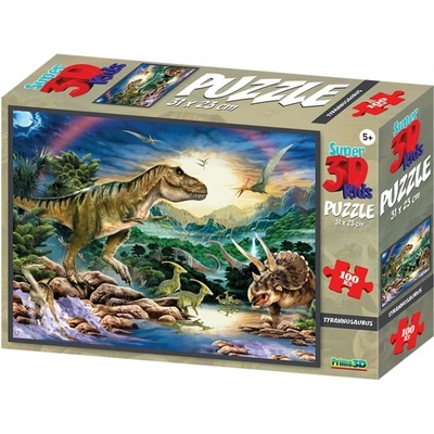 PRIME 3D Tyrannosaurus 3D 100 dílků