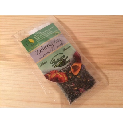 Gatuzo Zelený čaj s růží a mangem 3,75 g