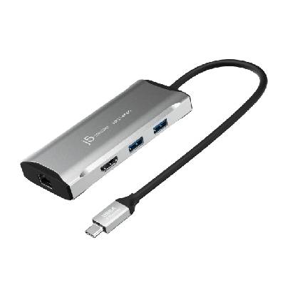 Докинг станция j5create JCD392 100W, USB-C, 10Gbps, 4K60 (JCD392)