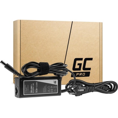 Green Cell Захранване за лаптоп GREEN CELL, AC Adapter за DELL PRO Charger / AC Adapter 19.5V 3.34A 65W for Dell Latitude E6330 E6410 E6430 E6530 E7440 Inspiron 15 5558 15R N5110 (GC-AD07AP-DELL-19.5V)