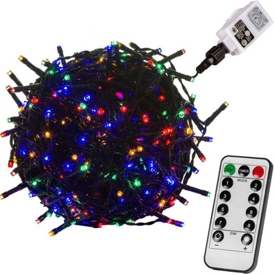VOLTRONIC shumee Vánoční řetěz 60 m 600 LED barevný ovladač