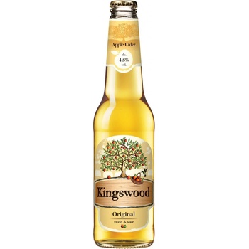 KIingswood Jablečný cíder 4,5% 0,4 l (sklo)