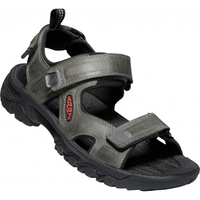 Keen Targhee III open toe sandal M grey /black – Zboží Dáma