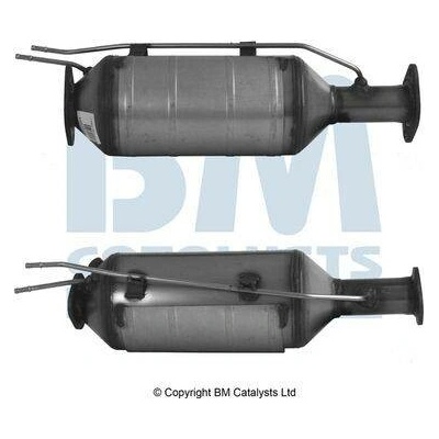 Filtr sazových částic, výfukový systém BM CATALYSTS BM11006