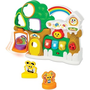 WinFun Музикална играчка Winfun - Дърво сортер с музикална къща (786)