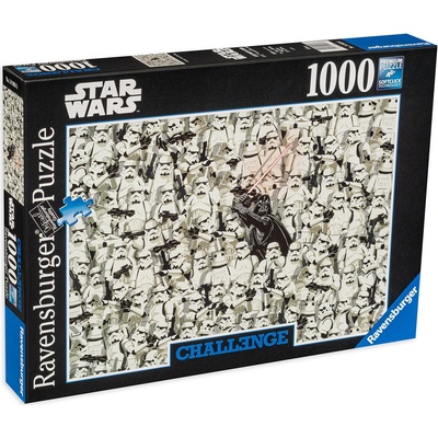 Ravensburger Пъзел Ravensburger от 1000 части - Междузвездни войни (12000458)