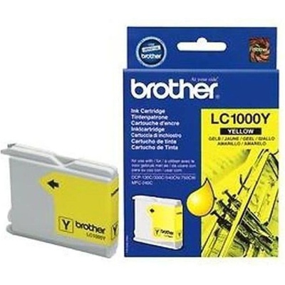 Brother LC1000Y Оригинална мастилена касета (жълта) (obi lc1000y 4467)