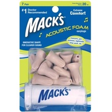 Mack's Acoustic Foam štuple do uší 7 párov
