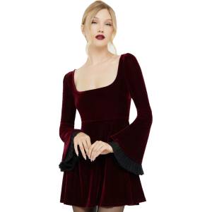 KILLSTAR Дамска рокля KILLSTAR - Beatrix - Red - KSRA013886
