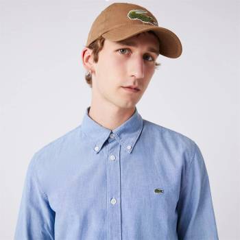 Image 1 of Lacoste Риза с дълъг ръкав Lacoste Long Sleeve Logo Shirt - Bleach Denim