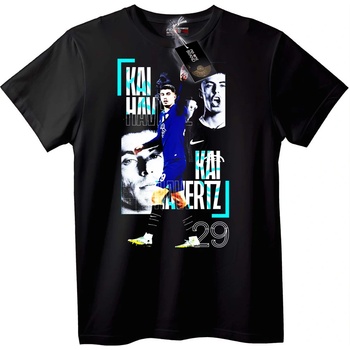 NOONEBRAND Тениска Кай Хавертц - 2XL, Black
